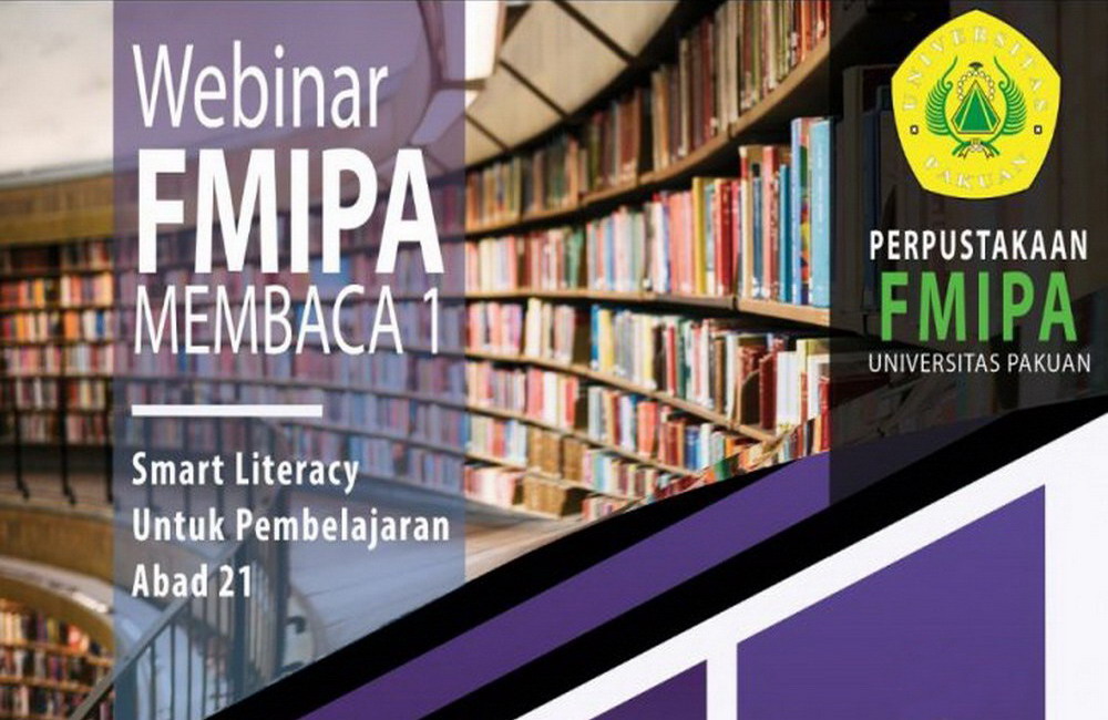 Kegiatan Webinar FMIPA - Webseries Smart Literacy